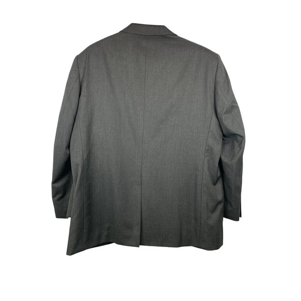 Joseph & Feiss Mens Gray Blazer Jacket 2XL - Picture 2 of 6
